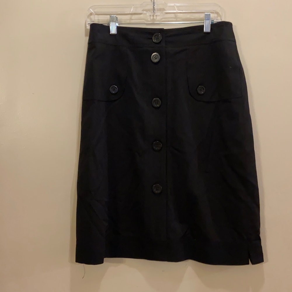 Burberry Black A line skirt, size 8